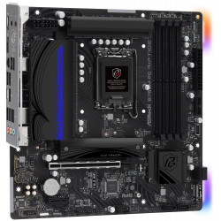 ASRock B760M PG RIPTIDE Intel B760 LGA1700 4x DDR5 2x M.2 HDMI DP USB-C mATX