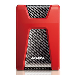 ADATA HD650 1TB HDD Externí 2.5" Červená 3R