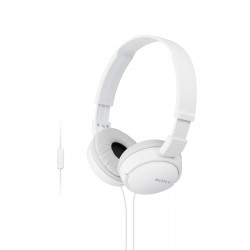 SONY sluchátka MDR-ZX110AP handsfree, bílé