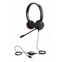 Jabra Evolve 30 II Stereo Jack Drát Černá