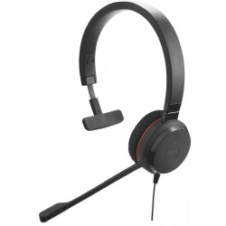 Jabra Evolve 20 Mono USB Drát Černá