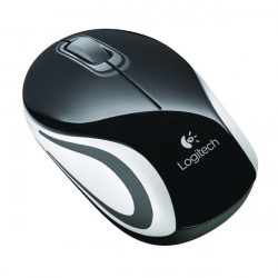 Logitech Mini M187 myš, Bezdrátová USB, Optická, 1000 dpi, Černá ( 910-002731 )