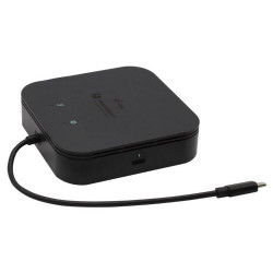 i-tec dokovací stanice Thunderbolt 3 Travel Dock Dual 4K HDMI DP USB-C USB 3.1 USB LAN Power Delivery 60W