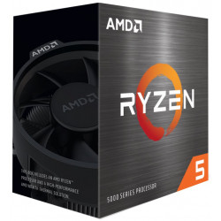 AMD Ryzen 5 5600X - 3,7 GHz - 6-jádrový - 12 vláken - 32 MB vyrovnávací paměť - Socket AM4 - BOX (100-100000065BOX)