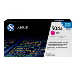 HP 504A - Purpurová - originální - LaserJet - kazeta s barvivem (CE253A) - pro Color LaserJet CM3530 MFP, CM3530fs MFP, CP3525, CP3525dn, CP3525n, CP3525x