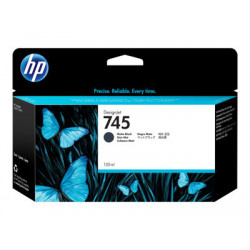 HP 745 - 130 ml - matná čerň - originální - DesignJet - inkoustová cartridge - pro DesignJet HD Pro MFP, Z2600 PostScript, Z5600 PostScript