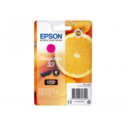 Epson 33 - 4.5 ml - purpurová - originální - blistr s RF akustickým alarmem - inkoustová cartridge - pro Expression Home XP-635, 830; Expression Premium XP-530, 540, 630, 635, 640, 645, 830, 900