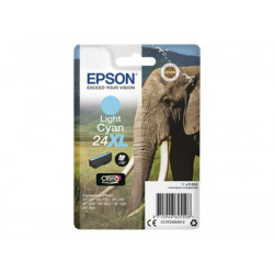 Epson 24XL - 9.8 ml - XL - azurová - originální - inkoustová cartridge - pro Expression Photo XP-55, 750, 760, 850, 860, 950, 960, 970; Expression Premium XP-750, 850