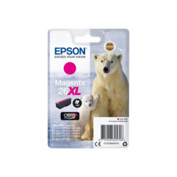 Epson 26XL - 8.7 ml - XL - purpurová - originální - blistr - inkoustová cartridge - pro Expression Premium XP-510, 520, 600, 605, 610, 615, 620, 625, 700, 710, 720, 800, 810, 820