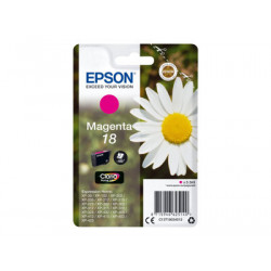 Epson 18 - 3.3 ml - purpurová - originální - blistr s RF akustickým alarmem - inkoustová cartridge - pro Expression Home XP-212, 215, 225, 312, 315, 322, 325, 412, 415, 422, 425