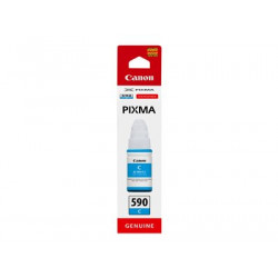 Canon GI 590 C - 70 ml - azurová - originální - doplnění inkoustu - pro PIXMA G1501, G1510, G2500, G2501, G2510, G3410, G3500, G3501, G3510, G4410, G4500, G4511