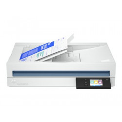 HP Scanjet Pro N4600 fnw1 - Skener dokumentů - Contact Image Sensor (CIS) - Duplex - 216 x 5362 mm - 600 dpi x 1200 dpi - až 40 stran za min. (ČB) až 40 stran za min. (barevný) - ADF (100 listy) - až 6000 skenů denně - USB 3.0, Gigabit LAN, Wi-Fi(n)