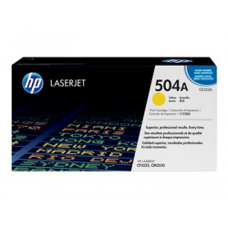 HP 504A - žlutá - originální - LaserJet - kazeta s barvivem (CE252A) - pro Color LaserJet CM3530 MFP, CM3530fs MFP, CP3525, CP3525dn, CP3525n, CP3525x