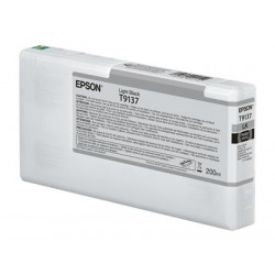 Epson T9137 - 200 ml - světle černý - originální - inkoustová cartridge - pro SureColor P5000, SC-P5000, SC-P5000 STD Spectro, SC-P5000 Violet, SC-P5000 Violet Spectro