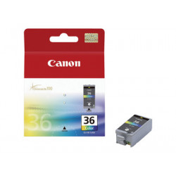 Canon CLI-36 Color - 12 ml - barva (azurová, purpurová, žlutá, černá) - originální - inkoustová cartridge - pro PIXMA iP100, iP100wb, iP110, mini260, mini320, TR150