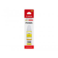 Canon GI 590 Y - 70 ml - žlutá - originální - doplnění inkoustu - pro PIXMA G1501, G1510, G2500, G2501, G2510, G3410, G3500, G3501, G3510, G4410, G4500, G4511