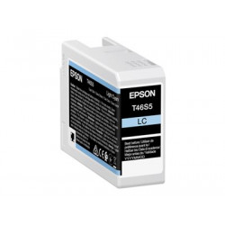 Epson T46S5 - 25 ml - světle azurová - originální - inkoustová cartridge - pro SureColor P706, SC-P700, SC-P700 Mirage Bundling