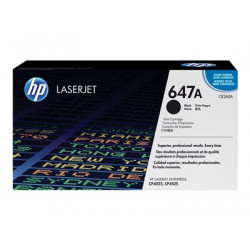 HP 647A - Černá - originální - LaserJet - kazeta s barvivem (CE260A) - pro Color LaserJet Enterprise CM4540, CP4025, CP4525