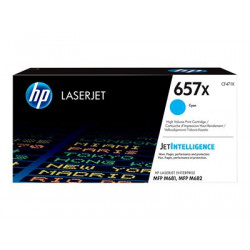 HP 657X - Vysoká výtěžnost - azurová - originální - LaserJet - kazeta s barvivem (CF471X) - pro Color LaserJet Enterprise MFP M681; LaserJet Enterprise Flow MFP M681, MFP M682