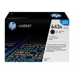 HP 643A - Černá - originální - LaserJet - kazeta s barvivem (Q5950A) - pro Color LaserJet 4700, 4700dn, 4700dtn, 4700n, 4700ph+