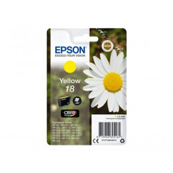 Epson 18 - 3.3 ml - žlutá - originální - blistr s RF akustickým alarmem - inkoustová cartridge - pro Expression Home XP-212, 215, 225, 312, 315, 322, 325, 412, 415, 422, 425