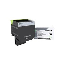 Lexmark X417 - Vysoká výtěžnost - purpurová - originální - kazeta s barvivem LCCP, LRP - pro Lexmark CS417dn, CS517de, CX417de