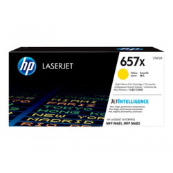 HP 657X - Vysoká výtěžnost - žlutá - originální - LaserJet - kazeta s barvivem (CF472X) - pro Color LaserJet Enterprise MFP M681; LaserJet Enterprise Flow MFP M681, MFP M682