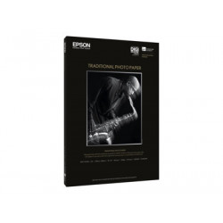 Epson Traditional Photo Paper - A3 plus (329 x 423 mm) - 330 g m2 - 25 listy fotografický papír - pro SureColor P5000, P800, SC-P10000, P20000, P5000, P700, P7500, P900, P9500