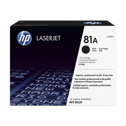 HP 81A - Černá - originální - LaserJet - kazeta s barvivem (CF281A) - pro LaserJet Enterprise MFP M630; LaserJet Enterprise Flow MFP M630