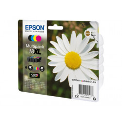 Epson 18XL - 4-balení - XL - černá, žlutá, azurová, purpurová - originální - blistr - inkoustová cartridge - pro Expression Home XP-212, 215, 225, 312, 315, 322, 325, 412, 415, 422, 425