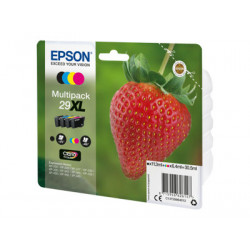 Epson 29XL Multipack - 4-balení - XL - černá, žlutá, azurová, purpurová - originální - blistr - inkoustová cartridge - pro Expression Home XP-245, 247, 255, 257, 332, 342, 345, 352, 355, 435, 442, 445, 452, 455