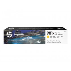 HP 981X - 116 ml - Vysoká výtěžnost - žlutá - originální - PageWide - inkoustová cartridge - pro PageWide Enterprise Color MFP 586; PageWide Managed Color E55650