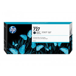 HP 727 - 300 ml - Vysoká kapacita - matná čerň - originální - DesignJet - inkoustová cartridge - pro DesignJet T1500, T1530, T2500, T2530, T920, T930