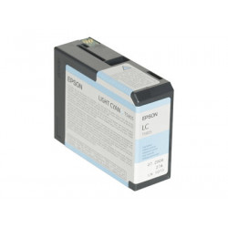 Epson T5805 - 80 ml - světle azurová - originální - inkoustová cartridge - pro Stylus Pro 3800, Pro 3880