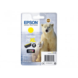 Epson 26XL - 8.7 ml - XL - žlutá - originální - blistr - inkoustová cartridge - pro Expression Premium XP-510, 520, 600, 605, 610, 615, 620, 625, 700, 710, 720, 800, 810, 820