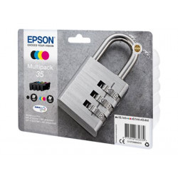 Epson 35 Multipack - 4-balení - černá, žlutá, azurová, purpurová - originální - blistr - inkoustová cartridge - pro WorkForce Pro WF-4720, WF-4720DWF, WF-4725DWF, WF-4730, WF-4730DTWF, WF-4740, WF-4740DTWF