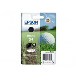 Epson 34 - 6.1 ml - černá - originální - blistr s RF akustickým alarmem - inkoustová cartridge - pro WorkForce Pro WF-3720DWF, WF-3725DWF