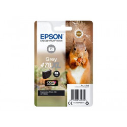 Epson 478XL - 11.2 ml - Vysoká kapacita - šedá - originální - inkoustová cartridge - pro Expression Home HD XP-15000