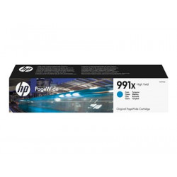 HP 991X - 193 ml - Vysoká výtěžnost - azurová - originální - PageWide - inkoustová cartridge - pro PageWide Color 755, MFP 77X; PageWide Managed P77740, P77750; PageWide Pro 750, 77X