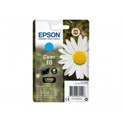 Epson 18 - 3.3 ml - azurová - originální - inkoustová cartridge - pro Expression Home XP-212, 215, 225, 312, 315, 322, 325, 412, 415, 422, 425