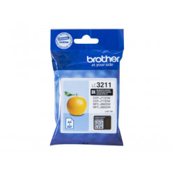 Brother LC3211BK - Černá - originální - inkoustová cartridge - pro Brother DCP-J572, DCP-J772, DCP-J774, MFC-J890, MFC-J895