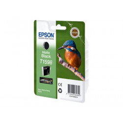 Epson T1598 - 17 ml - matná čerň - originální - blistr - inkoustová cartridge - pro Stylus Photo R2000