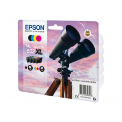 Epson 502XL Multipack - 4-balení - XL - černá, žlutá, azurová, purpurová - originální - blistr - inkoustová cartridge - pro Expression Home XP-5100, 5105, 5150, 5155; WorkForce WF-2860, 2865, 2880, 2885