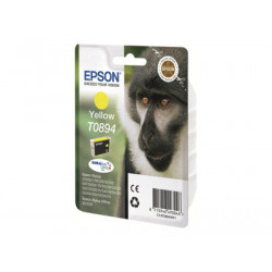 Epson T0894 - 3.5 ml - žlutá - originální - blistr - inkoustová cartridge - pro Stylus S21, SX110, SX115, SX210, SX215, SX400, SX405, SX410, SX415; Stylus Office BX300