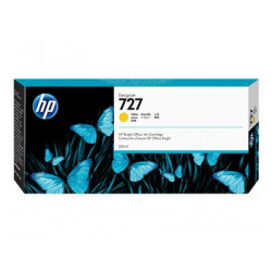 HP 727 - 300 ml - Vysoká kapacita - žlutá - originální - DesignJet - inkoustová cartridge - pro DesignJet T1500, T1530, T2500, T2530, T920, T930