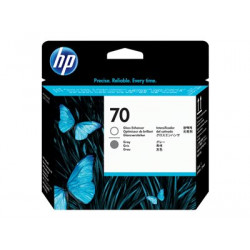 HP 70 - šedá, zesilovač lesku - tisková hlava - pro DesignJet Z3100, Z3100 GP, Z3100ps GP, Z3200, Z3200ps