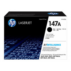 HP 147A - Černá - originální - LaserJet - kazeta s barvivem (W1470A) - pro LaserJet Enterprise MFP M635; LaserJet Enterprise Flow MFP M634, MFP M635, MFP M636