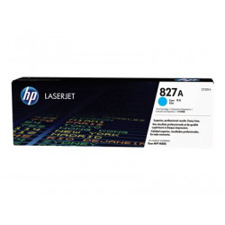 HP 827A - Azurová - originální - LaserJet - kazeta s barvivem (CF301A) - pro Color LaserJet Managed Flow MFP M880; LaserJet Enterprise Flow MFP M880