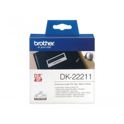 Brother DK-22211 - Bílá - Role (2,9 cm x 15,2 m) nálepky - pro Brother QL-1050, 1060, 1110, 500, 550, 560, 570, 580, 600, 650, 700, 710, 720, 820