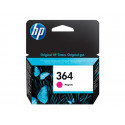 HP 364 - Purpurová - originální - blistr - inkoustová cartridge - pro Deskjet 35XX; Photosmart 55XX, 55XX B111, 65XX, 65XX B211, 7510 C311, B110, Wireless B110